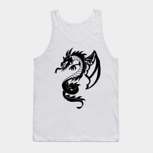 Dragon Tribal Tattoo Tank Top